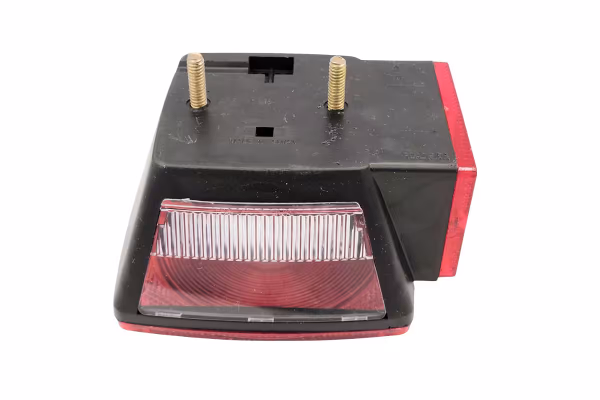 Light; Tail Light; w/side marker; Right side; square molded housing - Image 3